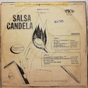 Disco de Vinilo Varios - Salsa Candela Vinyl Record