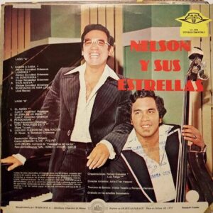 Disco de Vinilo Nelson Y Sus Estrellas - Con Sabor A Caña Vinyl Record
