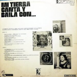 Disco de Vinilo Las Alondras Del Perú - Mi Tierra Canta Y Baila Con... Vinyl Record