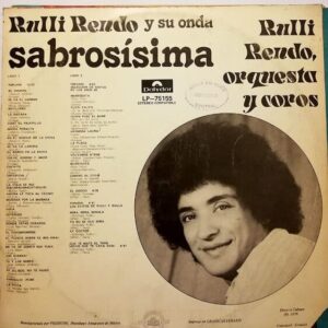 Disco de Vinilo Rulli Rendo Orquesta Y Coros - Rulli Rendo Sabrosisima Vinyl Record