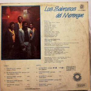 Disco de Vinilo Los Sabrosos Del Merengue - La Maquinita Vinyl Record