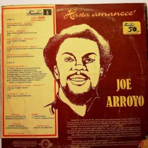 Disco de Vinilo Joe Arroyo - Hasta Amanece Vinyl Record