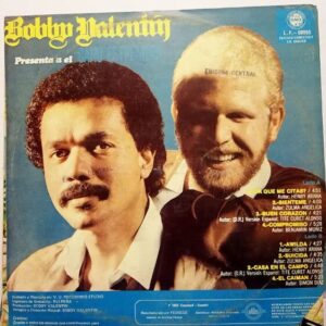 Disco de Vinilo Bobby Valentin - Presenta A El: Cano Estremera Vinyl Record