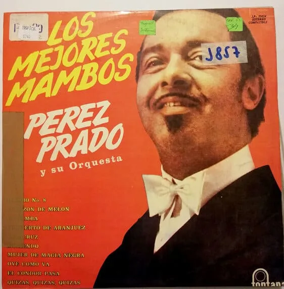 Disco de Vinilo Pérez Prado - Los Mejores Mambos Vinyl Record