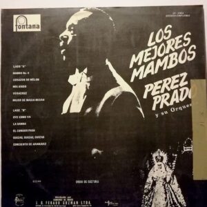 Disco de Vinilo Pérez Prado - Los Mejores Mambos Vinyl Record