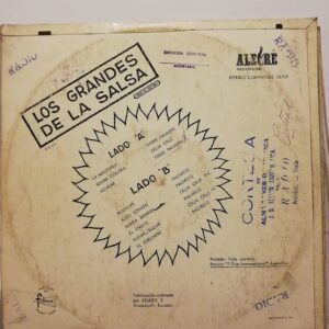 Disco de Vinilo Varios - Los Grandes De La Salsa Vinyl Record