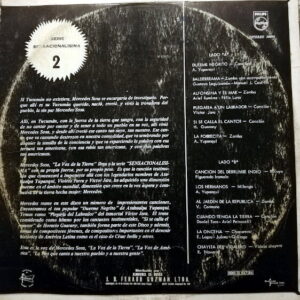 Disco de Vinilo Mercedes Sosa - Cantos De Mi Tierra Y De Mi Gente Vinyl Record
