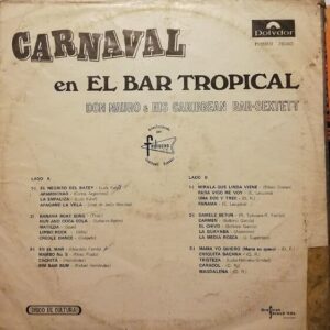 Disco de Vinilo Don Nauro - Carnaval En El Bar Tropical Vinyl Record