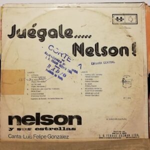 Disco de Vinilo Nelson Y Sus Estrellas - Juegale Nelson Vinyl Record