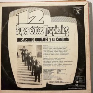 Disco de Vinilo Luis Astolfo González - Súper Éxitos Tropicales Vinyl Record
