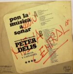 Disco de Vinilo Peter Delis - Pon La Música A Sonar Vinyl Record