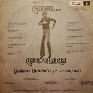 Disco de Vinilo Gustavo Quintero - Cande Candelaria Vinyl Record