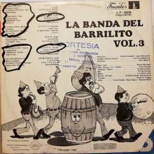 Disco de Vinilo La Banda Del Barrilito - La Banda Del Barrilito Vol.3 Vinyl Record