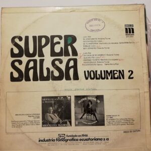 Disco de Vinilo Varios - Super Salsa Vol.2 Vinyl Record