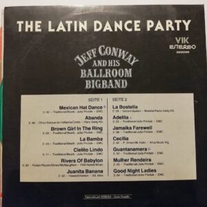 Disco de Vinilo Jeff Conway - The Latin Dance Party Vinyl Record
