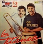 Disco de Vinilo Los Titanes - Amor Y Salsa Vinyl Record