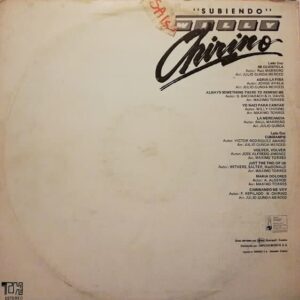 Disco de Vinilo Willy Chirino - Subiendo Willy Chirino Vinyl Record