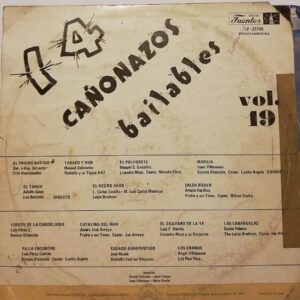 Disco de Vinilo Varios - 14 Cañonazos Bailables Vol.19 Vinyl Record