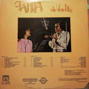 Disco de Vinilo Tania - Tania De Vuelta Vinyl Record