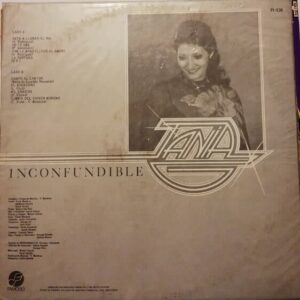Disco de Vinilo Tania - Inconfundible Vinyl Record
