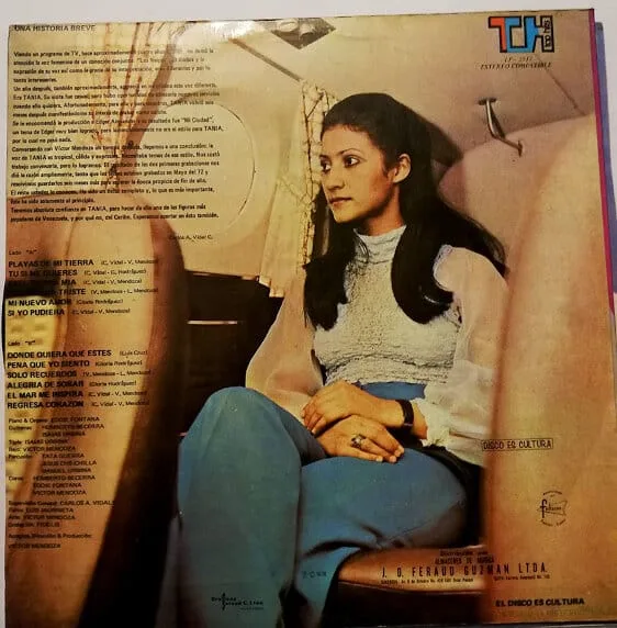Disco de Vinilo Tania - Inimitable Vinyl Record