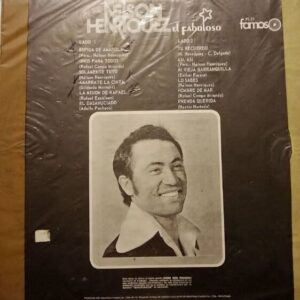 Disco de Vinilo Nelson Enriquez - El Fabuloso Vinyl Record