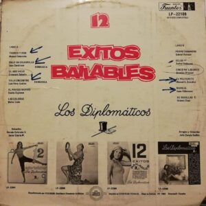 Disco de Vinilo Los Diplomaticos - 12 Exitos Bailables Vinyl Record