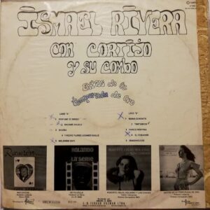 Disco de Vinilo Ismael Rivera - Exitos De La Temporadade Oro Vinyl Record