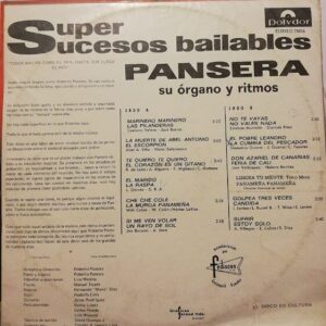 Disco de Vinilo Pansera - Super Sucesos Bailables Vinyl Record