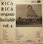 Disco de Vinilo Luis Fernando Meza - Rica Rica Organo Bailable Vol. 2 Vinyl Record