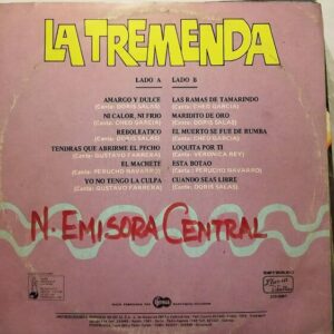 Disco de Vinilo La Tremenda - Lo Mejor De La Tremenda Vinyl Record
