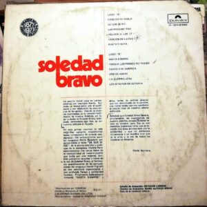 Disco de Vinilo Soledad Bravo - Soledad Vinyl Record