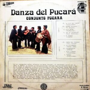 Disco de Vinilo Conjunto Pucará - Danza Del Pucará Vinyl Record