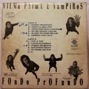 Disco de Vinilo Vilma Palma E Vampiros - Fondo Profundo Vinyl Record