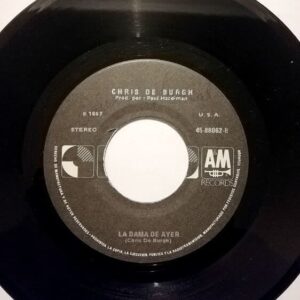 Disco de Vinilo Chris de Burgh - The Lady In Red / La Dama De Ayer Vinyl Record