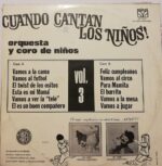 Disco de Vinilo Orquesta Y Coro De Niños - Cuando Cantan Los Niños Vol 3 Vinyl Record