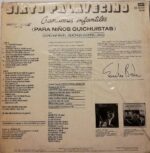 Disco de Vinilo Sixto Palavecino - Canciones Infantiles Para Niños Quichuistas Vinyl Record
