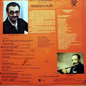 Disco de Vinilo Arminda Alba - Mi Viejo Santa Cruz Vinyl Record