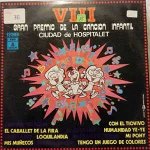 Disco de Vinilo Varios - Viii Gran Premio De La Cacion Infantil "Ciudad De Hospitalet" Vinyl Record