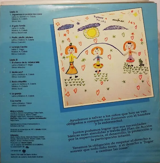 Disco de Vinilo Alberto Caleris - Juguemos A Cambiar Las Cosas Vinyl Record