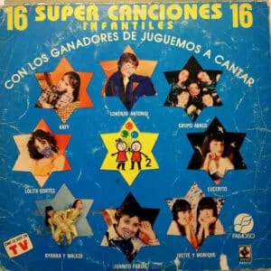 Disco de Vinilo Varios - 16 Super Canciones Infantiles Vinyl Record