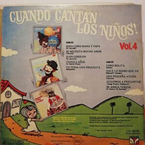 Disco de Vinilo Cuando Cantan Los Niños - Cuando Cantan Los Niños Vol 4 Vinyl Record
