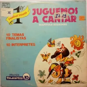 Disco de Vinilo Varios - Juguemos A Cantar - Capítulo Ecuador Vinyl Record
