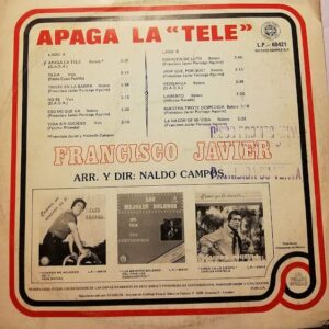 Disco de Vinilo Francisco Javier - Apaga La Tele Vinyl Record