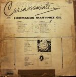 Disco de Vinilo Los Hermanos Martinez Gil - Cariñosamente Vinyl Record