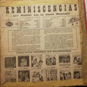 Disco de Vinilo Leo Marini - Reminiscencias Vinyl Record