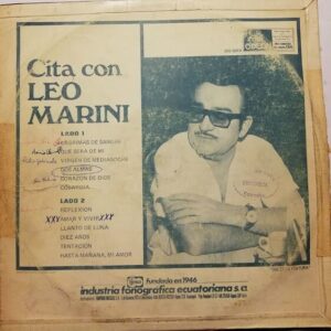 Disco de Vinilo Leo Marini - Cita Con Leo Marini Vinyl Record