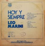 Disco de Vinilo Leo Marini - Hoy Y Siempre Vinyl Record