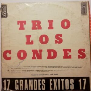 Disco de Vinilo Trio Los Condes  - 17 Grandes Exitos Vinyl Record