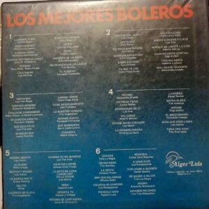 Disco de Vinilo Varios - Grandes Del Bolero Vinyl Record